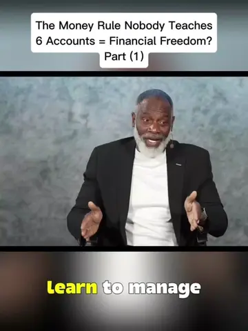 The Money Rule Nobody Teaches 6 Accounts = Financial Freedom? #MyronGolden #Fina