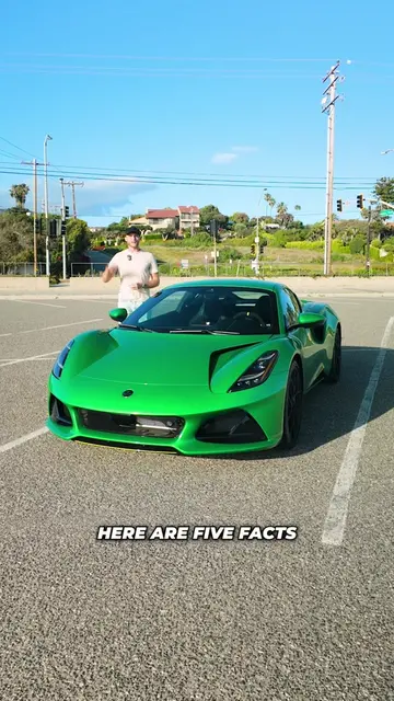 Five fun facts about the Lotus Emira #LetsDriveIt  #Lotus #Emira #CarsofTikTokCo