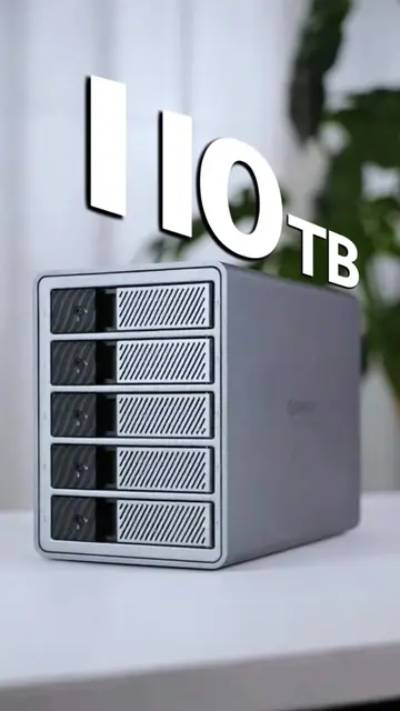 If you have five 22TB HDDs#Tech #DIY #accessories #enclosure #fc #desksetup #des