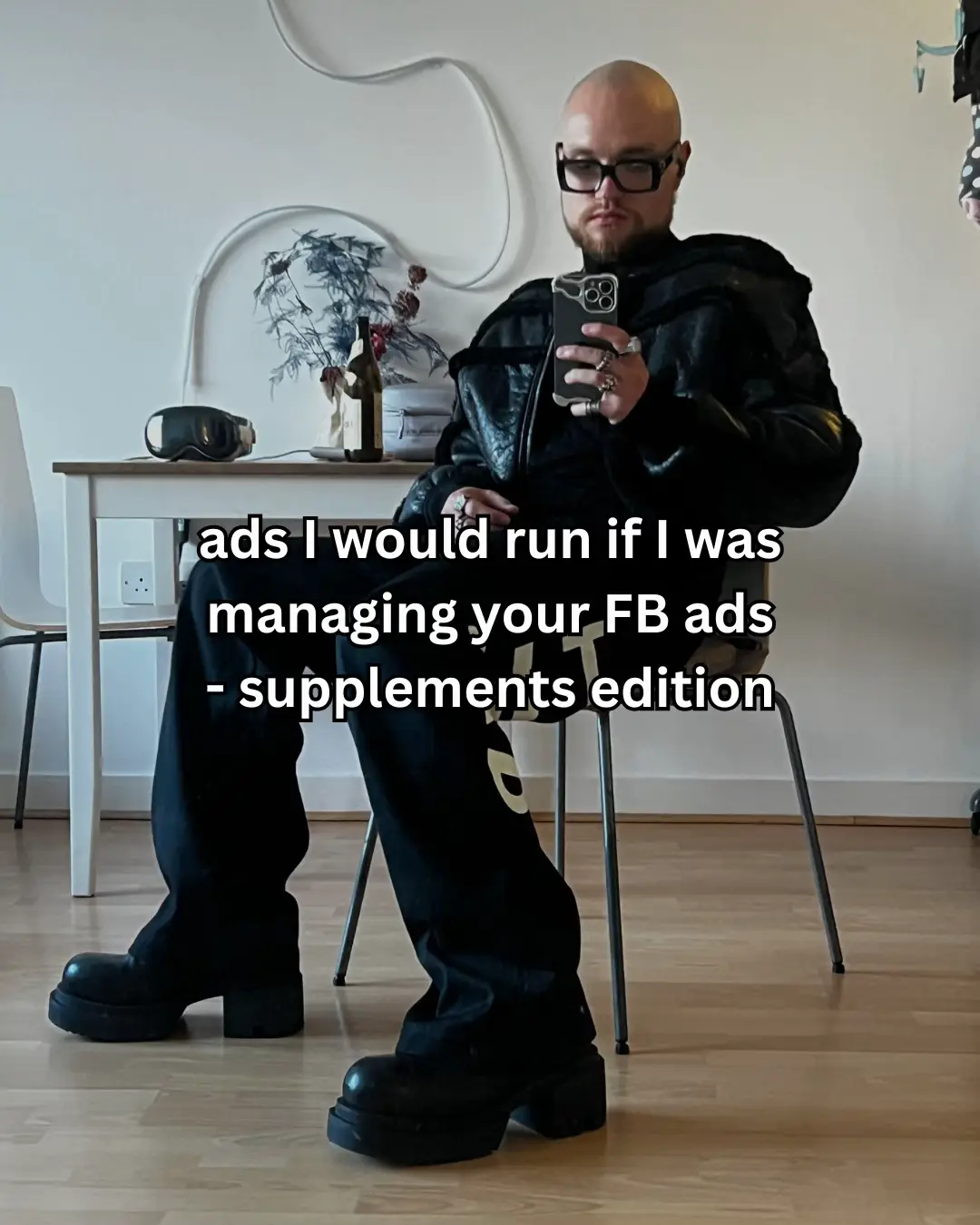 IF you’re running a supplement brand those are non negotiable creatives for your
