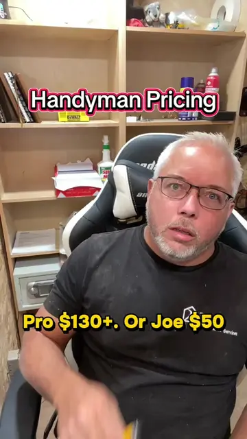 #creatorsearchinsights some handyman price for pocket money, others price for th