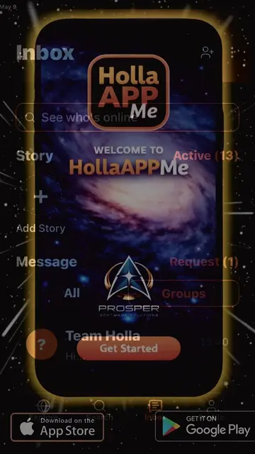 🚨 Stay connected wherever you are. Download Holla App Me and experience real co