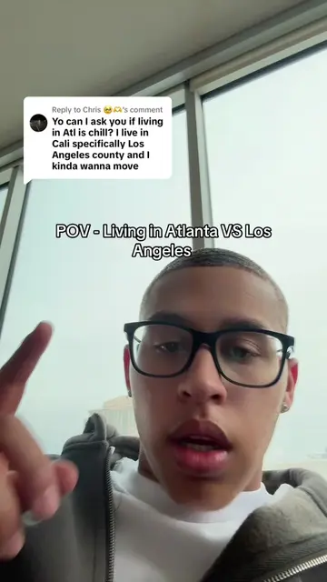 Replying to @Chris 🥹🫶 living in Atlanta vs LA  #atlanta #la 
