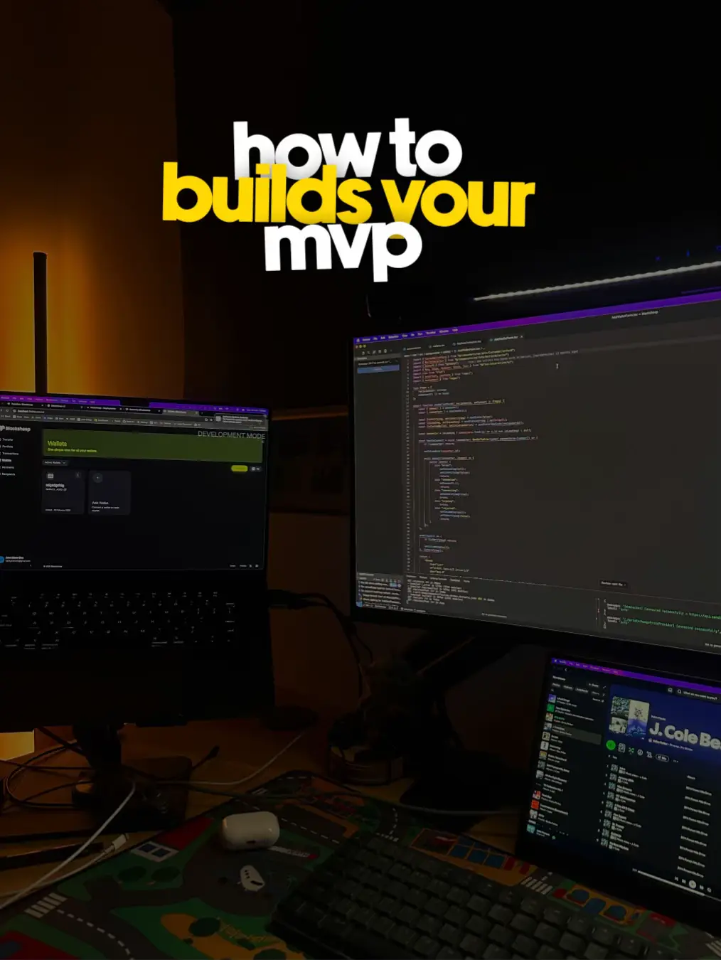 Your MVP shouldn’t not be a perfect piece of software. If it is you have spent t