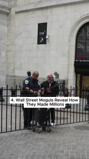 (4)Wall Street Moguls Reveal How They Made Millions #entrepreneur #wealth #money