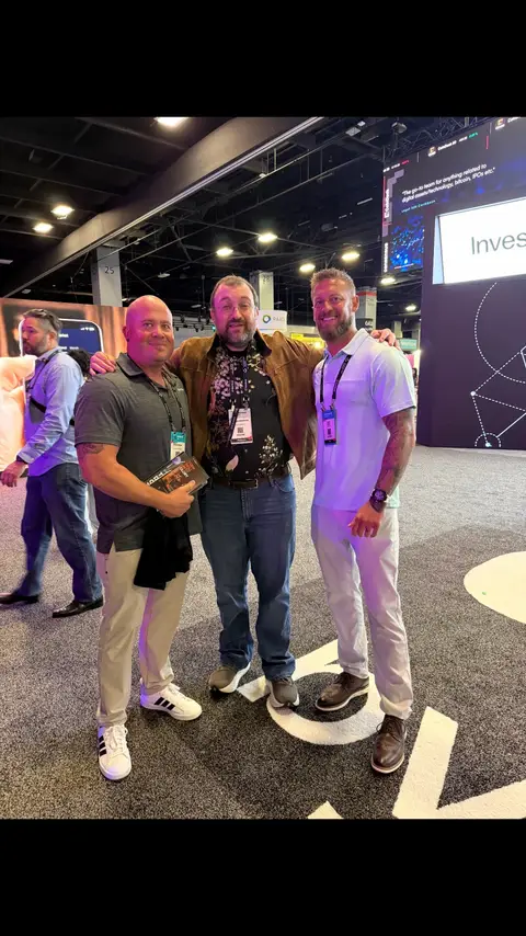 Had an awesome time meeting Charles Hoskinson, founder of Cardano ADA, at Consen