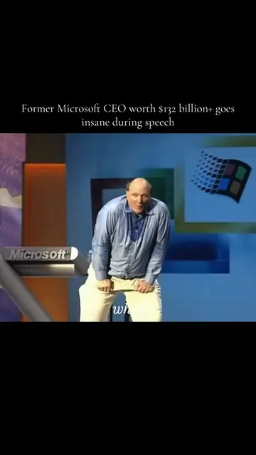 Steve Ballmer is one of the most unhinged, electric, and underrated figures in b