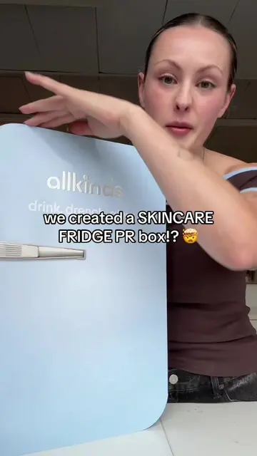 sooo…should I try and get some spares to give to you guys? 🤭 #skincarefridge #s