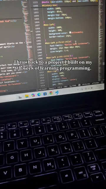 I even added responsiveness to it🫠. #programmers #coding 