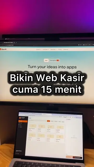 Bikin web kasir sekarang nggak harus mulai dari nol. Di konten ini aku coba biki
