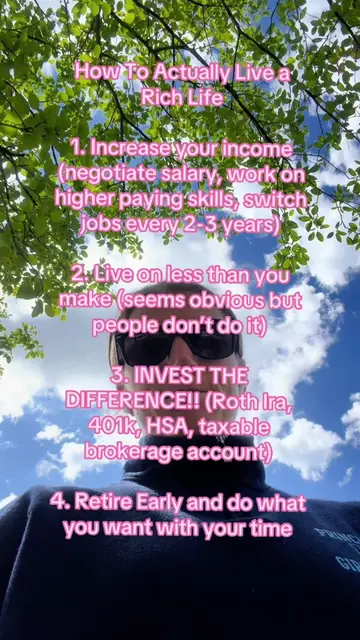 This is the plan and exactly what I’ve been doing to retire early and have finan