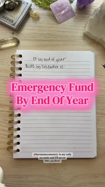 By the end of the year you could finally have some savings! Make a plan and stic