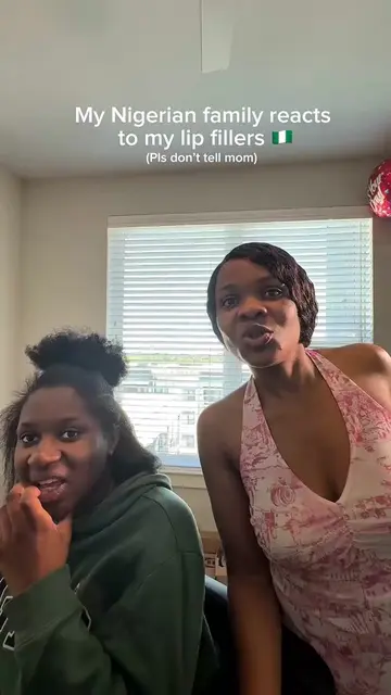 My Nigerian family's Reaction to My Lip Fillers. Their reactions were priceless�