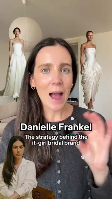 How Danielle Frankel became the new Vera Wang aka the bridal brand of choice for