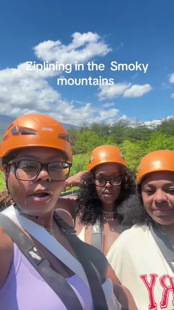 Ziplining with my besties checked off ✅my bucket list #ziplinechallenge #thingst