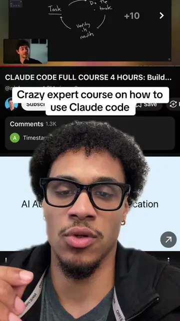 This video is the equivalent of a degree in AI #fyp #viral #claude #chatgpt 