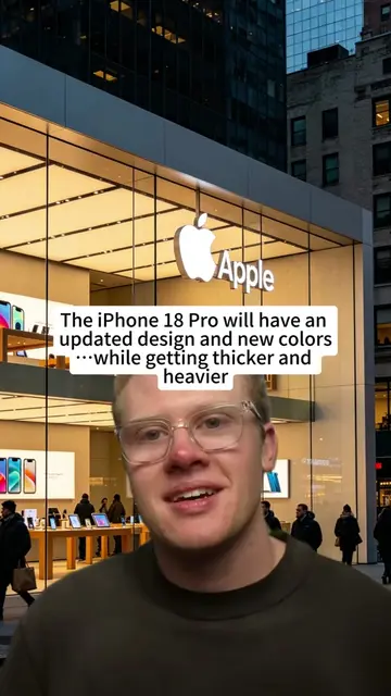 Is the iPhone 18 Pro the HEAVIEST and most STUNNING ever? 😱📱 #iPhone18Pro #App