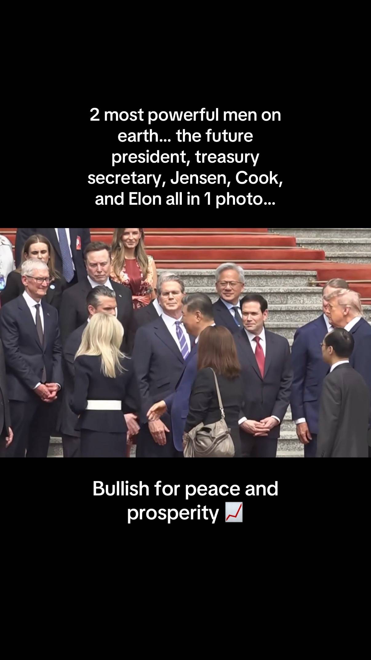 Trump admin and friend’s China visit is looking bullish for peace and prosperity