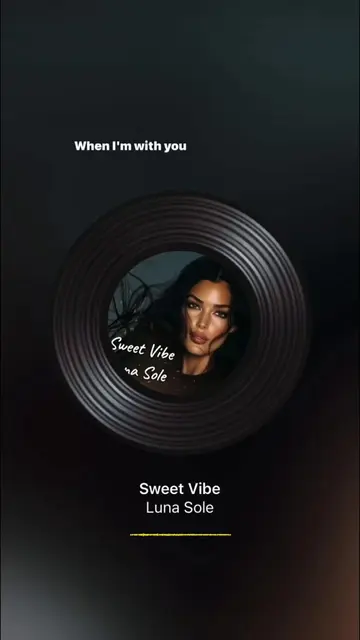 Song :  Sweet Vibe Artist :  Luna Sole @lunasole_music  #SweetVibe #LunaSole #rn