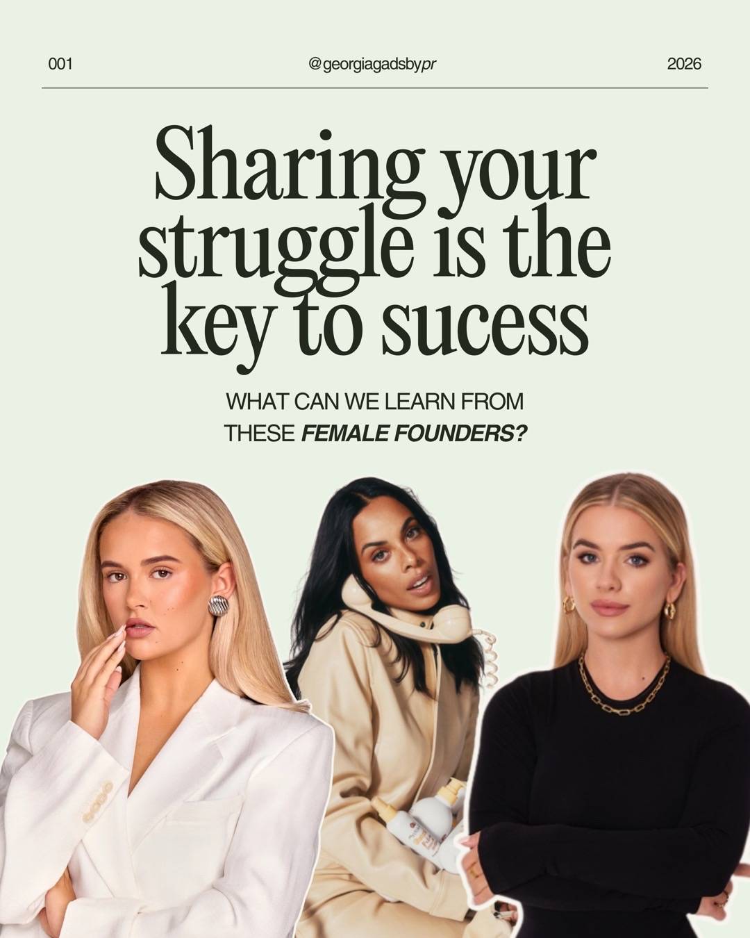 They regularly share their business struggles, as well as their business success