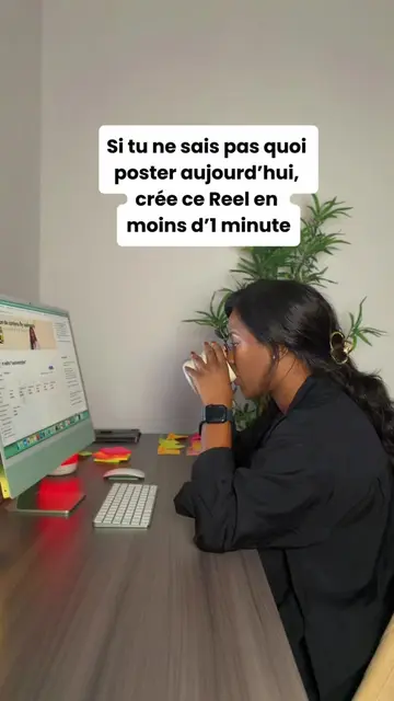 Clique sur le lien dans ma bio si tu veux apprendre à créer du contenu 🤎 J’espè