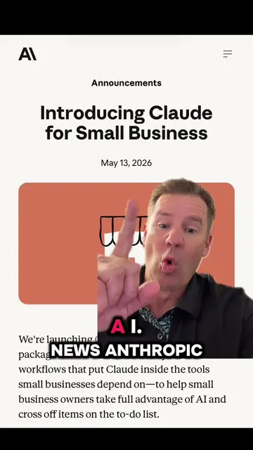 🚨 AI NEWS!! 🚨  Claude for small business has arrived!! A new plugin that works
