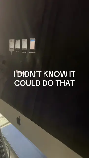 #mac #imac #intel #apple #macos I genuinely never knew it could do this 