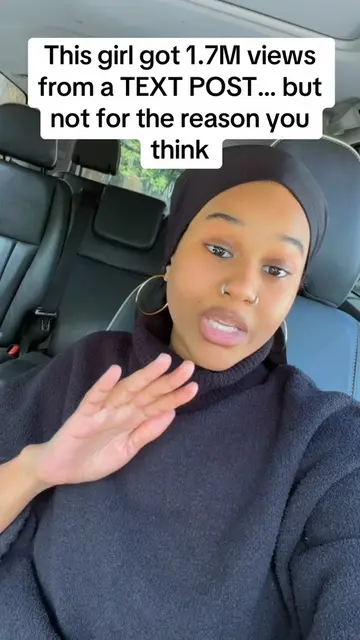 Y’all are using TikTok text posts like Facebook statuses 😭 The creators I’ve se