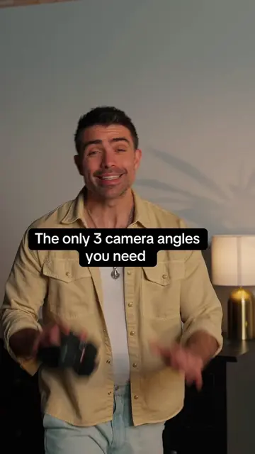 Your camera angle is deciding how people feel about you before you say a word. S