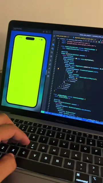 Summary Stats Screen UI Design In Flutter #coding #programming 