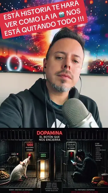 🧠⚠️ LA RATA BENNY NO MURIÓ POR HAMBRE… MURIÓ POR DOPAMINA. ⚠️🧠 En algunos expe