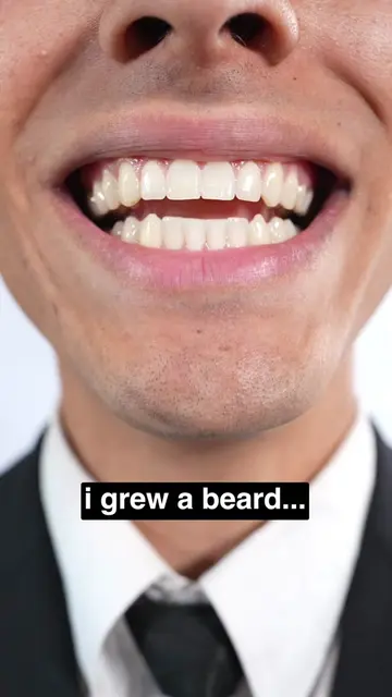 I’m a man now 🥹 #viral #fyp #gaptaincrunch #skincare #beard @misooraskincare 