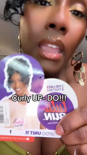 This one is my favorite yet!!! Perfect for a curly style to a formal event! #wig