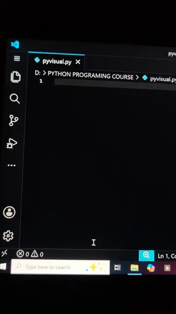 Watch code turn into love ❤️#Foryou #heart #python #viral #coding 