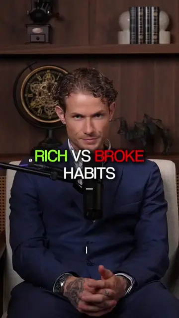 Rich vs Broke Habits 🔥 Tell me what habits are rich below 👇 #richvsbroke #rich