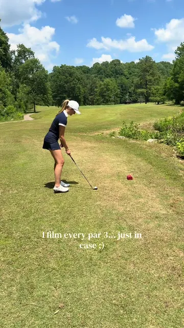 You just never know! #golftok #holeinone 