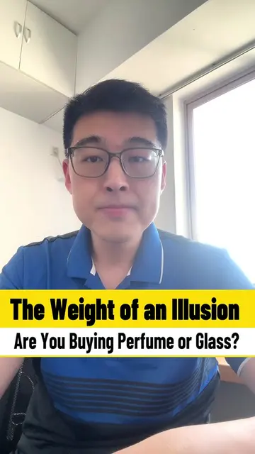 The Weight of an Illusion: Are You Buying Perfume or Glass? Feel expensive when 