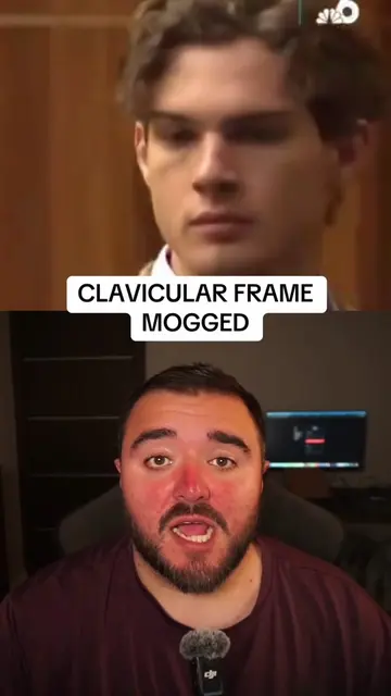 CLAVICULAR was just frame mogged by his judge #judge #clavicular #mog 