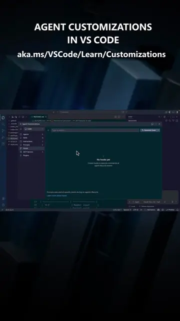 VS Code Hooks might be one of the most underrated AI features right now 👀 Autom