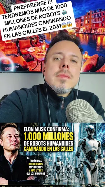 🚨 Elon Musk ya lo confirmó… El futuro no viene. El futuro ya está caminando ent