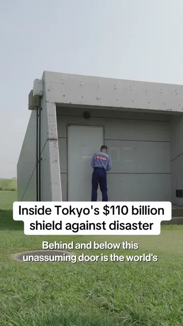 Japan has built the world's largest underground flood tunnel—a $2 billion struct