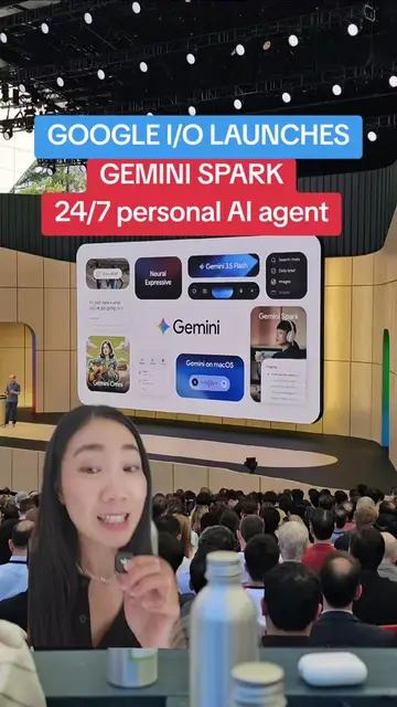 NEW Gemini Spark - 24/7 personal AI agent launches at @Google I/O #google #googl