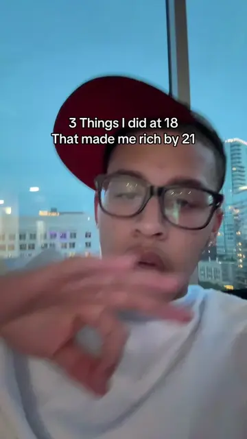 3 things I did at 18 that made me rich by 21 Comment PLAYBOOK to learn how to #i