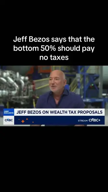 Jeff Bezos has some interesting ideas when it comes to how taxes should be alloc