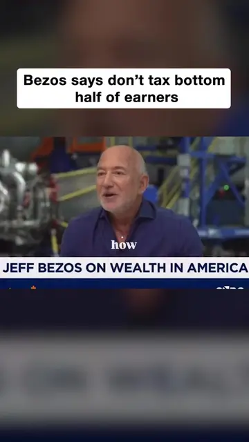 Why is a nurse making $75K paying $1K a month in taxes?” Jeff Bezos says low inc