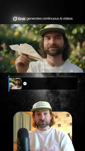 30-second long AI videos 🤯 Tool - @Grok  Try.grok.com/rourke Grok Imagine’s ext