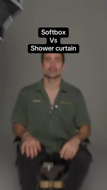 A $10 shower curtain from Walmart does the same thing as a $200 softbox. Sometim