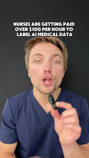 Healthcare workers can get paid $100 doing AI data labeling — and the future is 