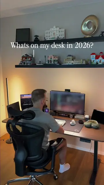 In case you wondered what’s on my desk right now #desk #workfromhome #setup #Tec