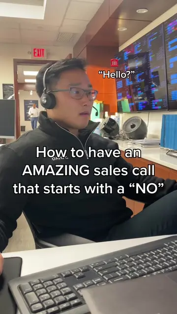 very good sales person knows that a “NO” is just the first step to a “YES” 🤝 Pr